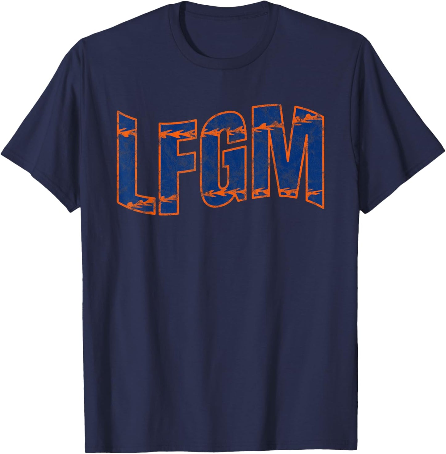 LFGM retro vintage T-Shirt - T-Shirt | Navy