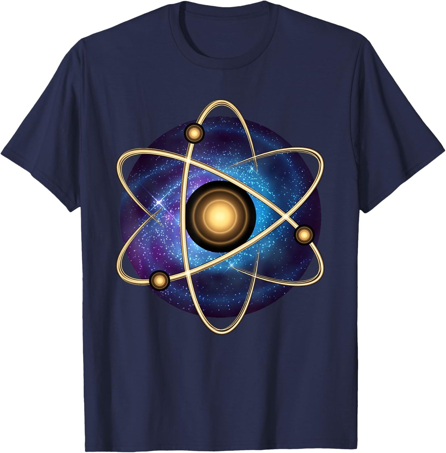 Science Teacher Physics Gift -Adults Black Cotton 100% Physics Small T-Shirt - T-Shirt | Navy