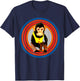 Cymbal Chimp Toy, Jolly Monkey With Cymbals Vintage Retro T-Shirt - T-Shirt | Navy