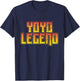 Yo-Yo Legend - Retro Vintage Toys Yoyo King Master Tricks T-Shirt - T-Shirt | Navy