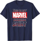 Marvel This Is My Marvel Running Shirt T-Shirt - T-Shirt | Navy