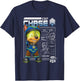 Paw Patrol Police Pup Chase Blueprint T-Shirt - T-Shirt | Navy