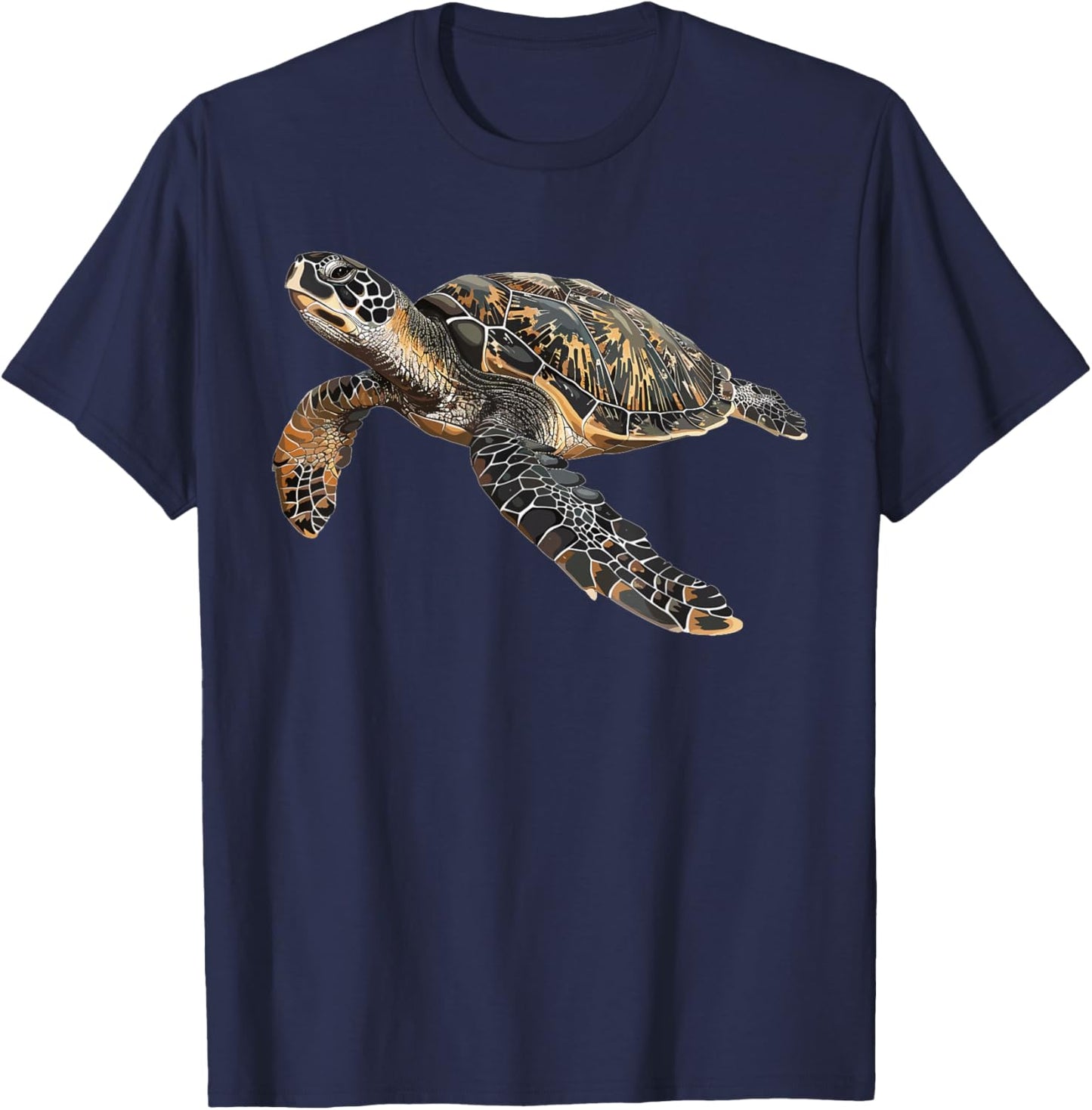 Sea Turtle Meeresschildkröten Meeresschildkröte T-Shirt - T-Shirt | Navy