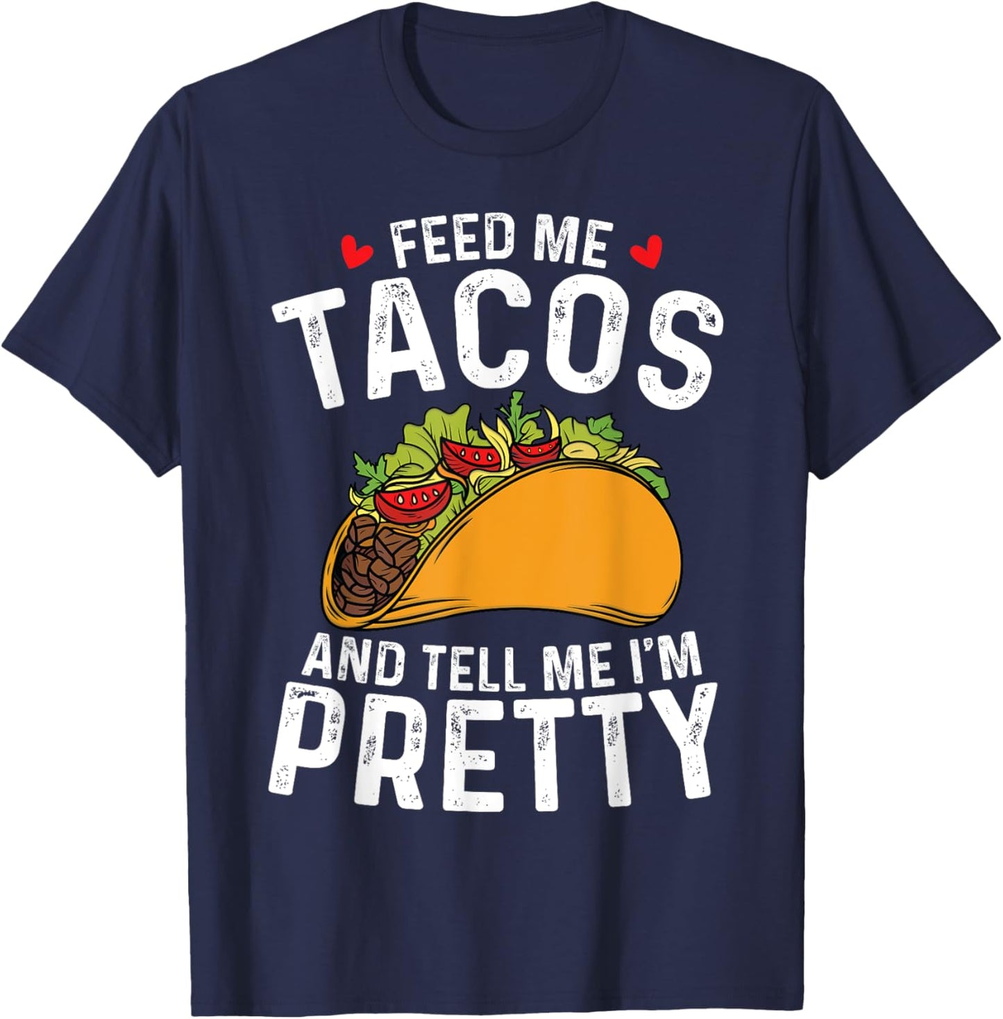 Taco Cinco de Mayo Funny Boys Girls Men Women Mexican Food T-Shirt - T-Shirt | Navy
