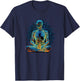 Energy Chakra Yoga Meditation Spiritual T-Shirt - T-Shirt | Navy