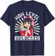 Mom Level Unlocked Gamer Pregnancy Anime Mother's Day Lover T-Shirt - T-Shirt | Navy