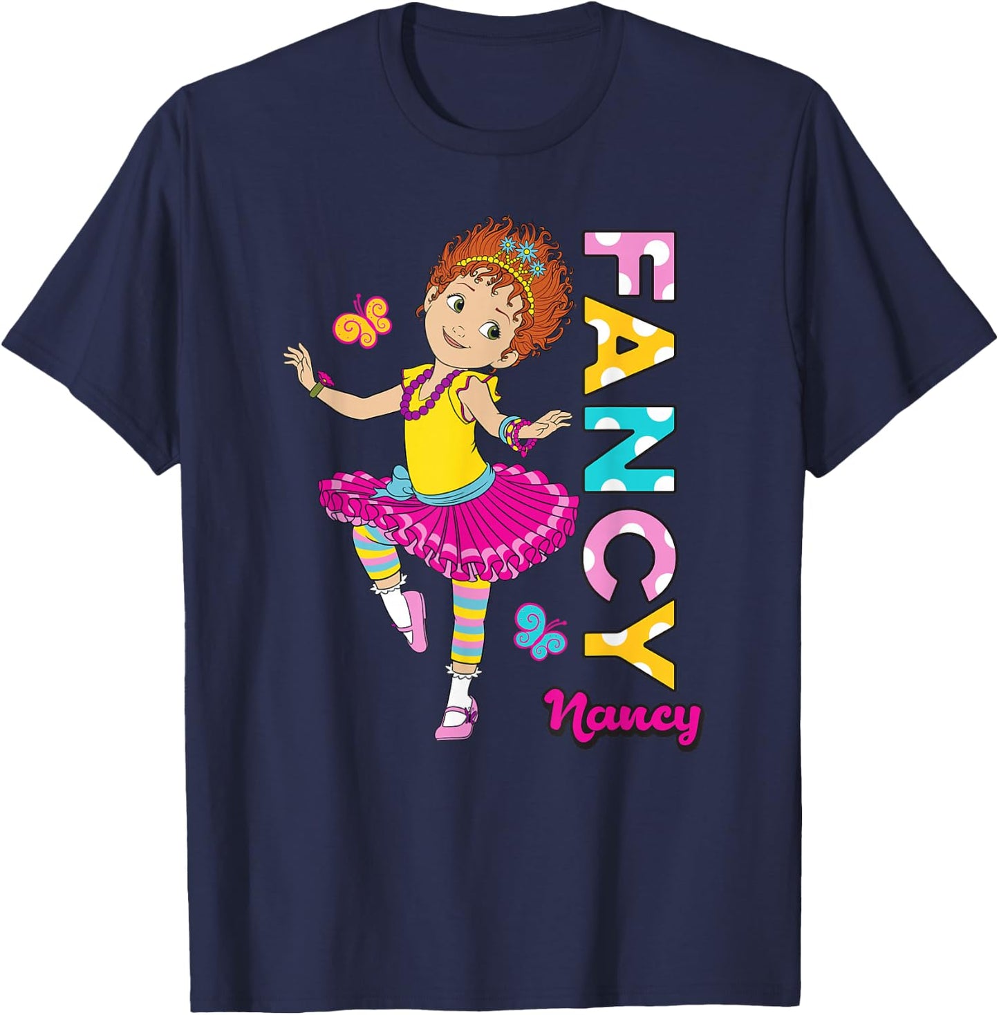 Disney - Fancy Nancy Dancing with Nancy T-Shirt - T-Shirt | Navy
