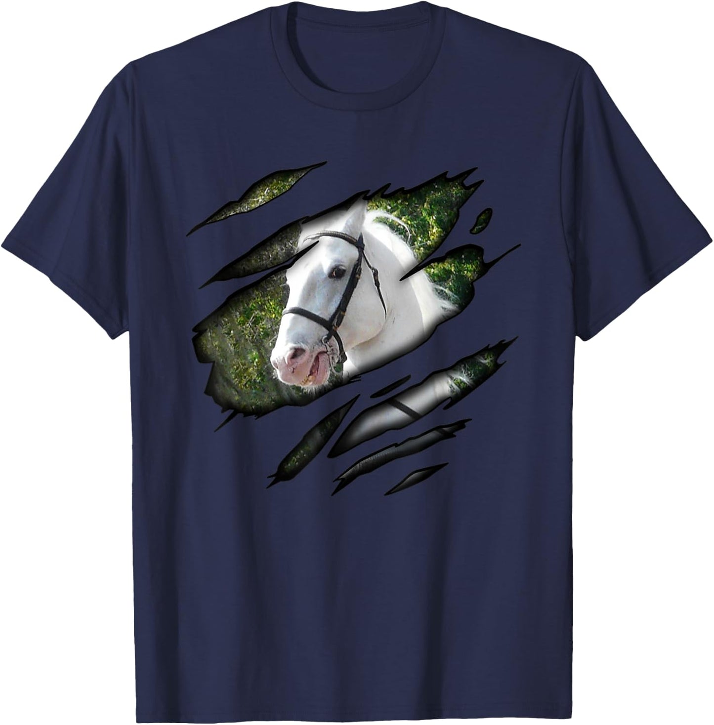 Lipizzan Horse in me , Horseshirt, Knight T-Shirt - T-Shirt | Navy