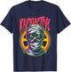 Radioactive Mummy - Vintage Spooky Monster Halloween Costume T-Shirt - T-Shirt | Navy