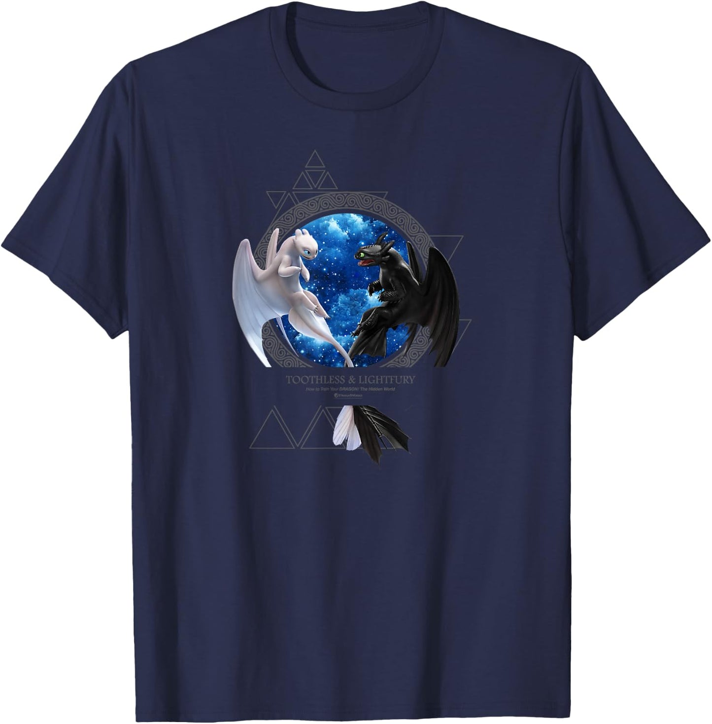 How to Train Your Dragon 3 Toothless Love T-Shirt - T-Shirt | Navy