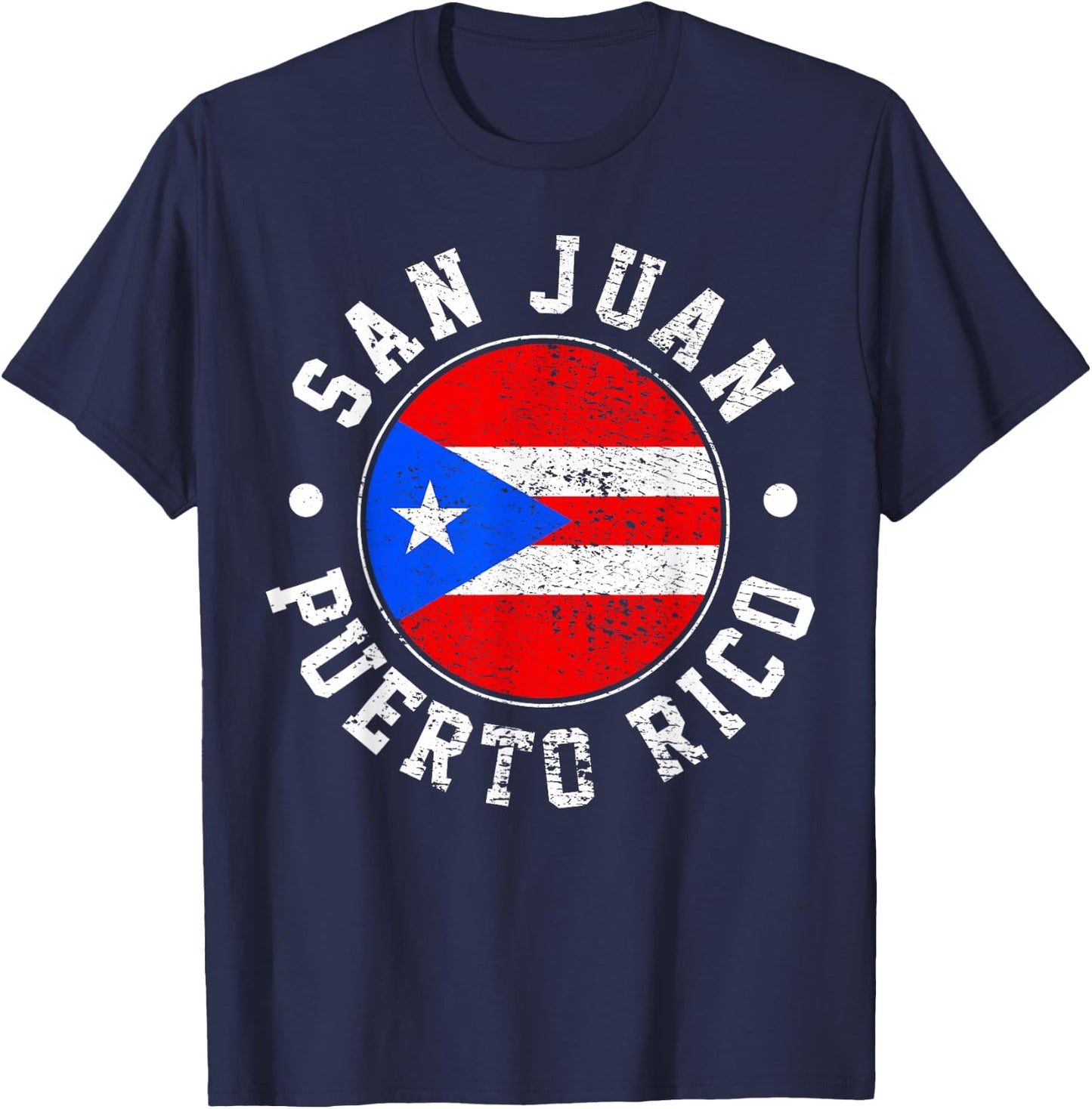 San Juan Puerto Rico T-Shirt - T-Shirt | Navy