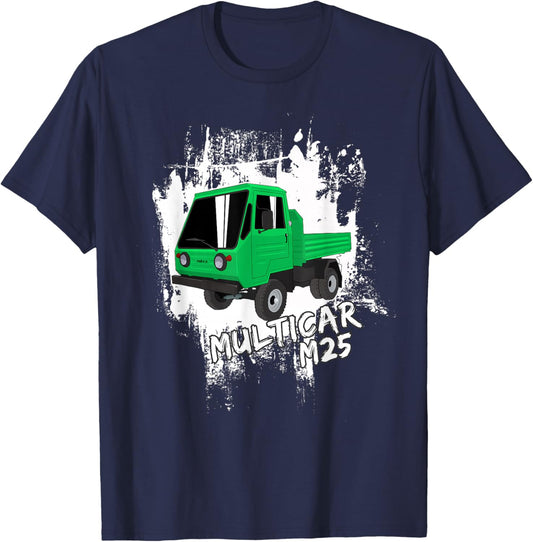 Multicar m25 Multicar neu Multicar m22 Multicar m26 T-Shirt - T-Shirt | Navy