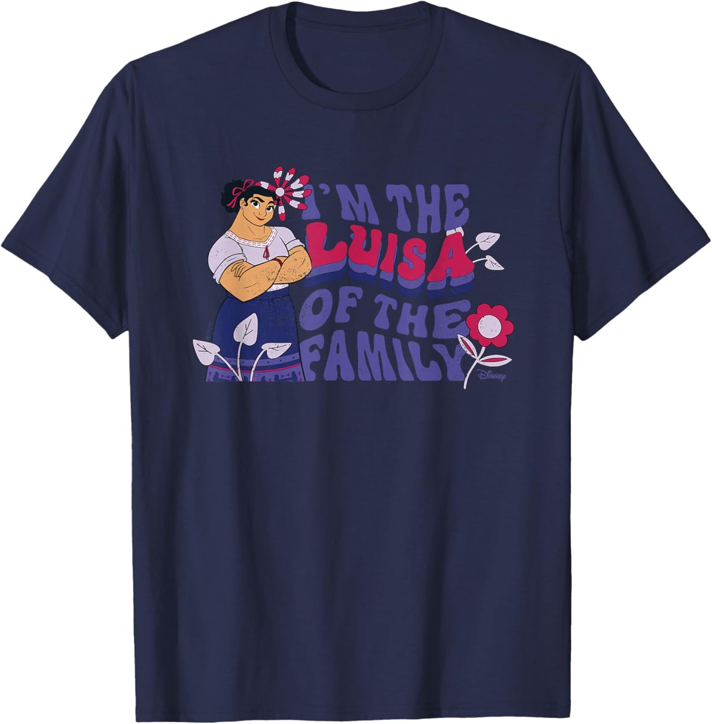 Encanto - Luisa Of The Family T-Shirt - T-Shirt | Navy