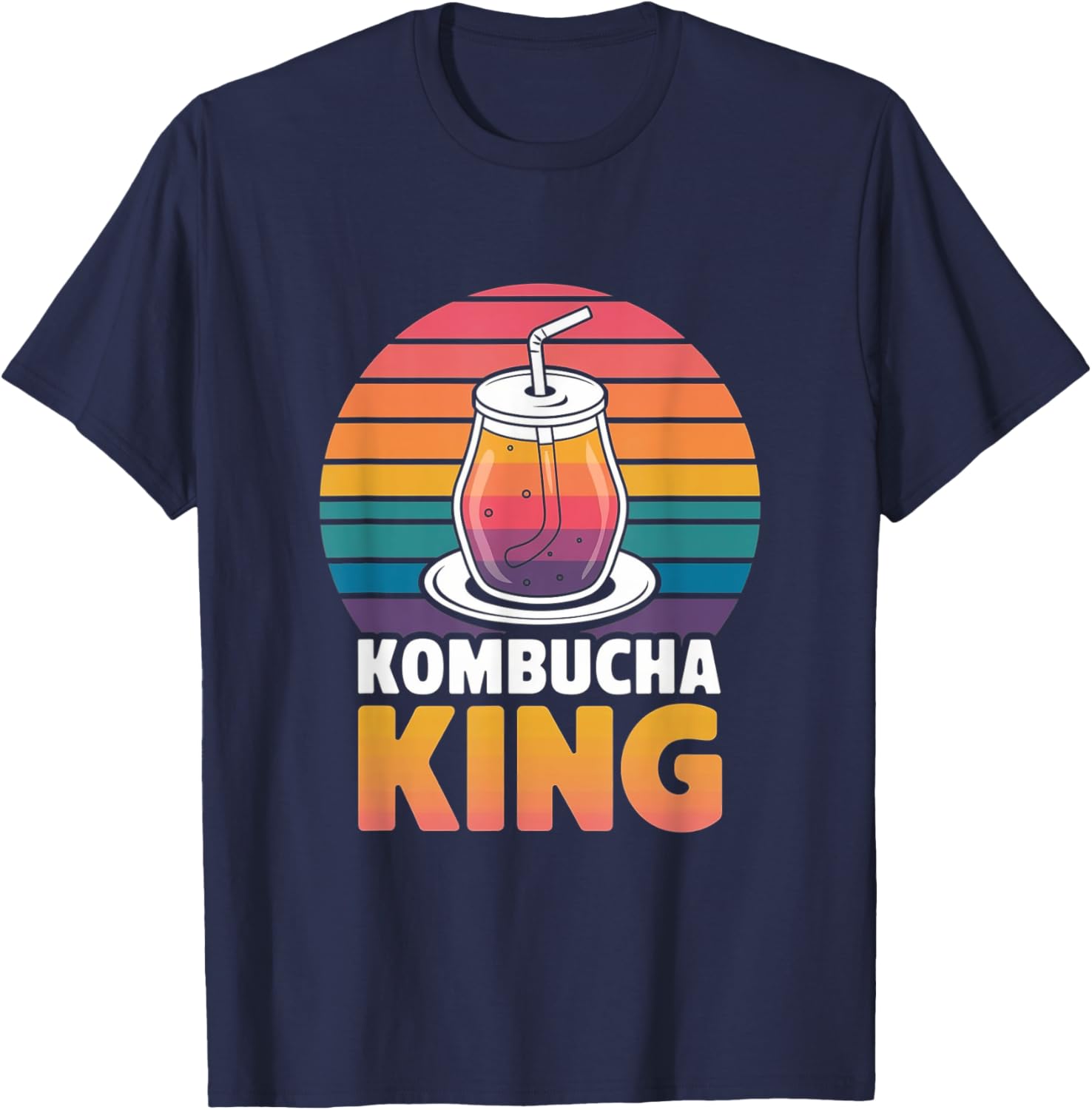 Roi du kombucha T-Shirt - T-Shirt | Navy