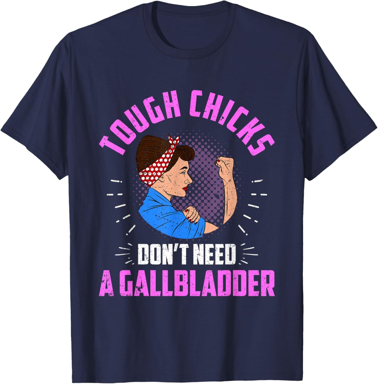 Gallbladder Removal Surgery T-Shirt - T-Shirt | Navy