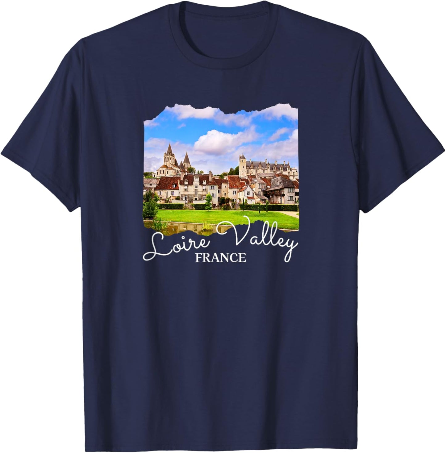 France Loire Valley T-Shirt - T-Shirt | Navy