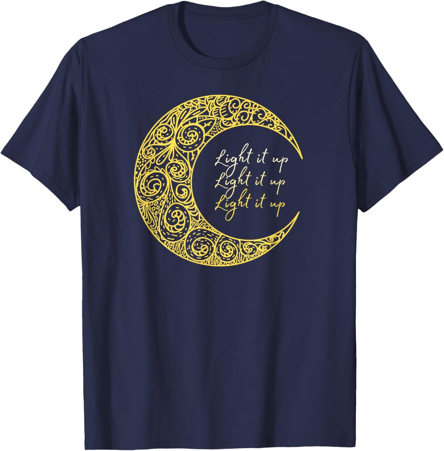Light It Up by Sammi Rae T-Shirt - T-Shirt | Navy