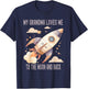 My Grandma Loves Me To The Moon And Back T-Shirt - T-Shirt | Navy