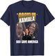 Funny Anti Laughing Kamala Harris Election T-Shirt - T-Shirt | Navy