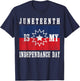 Juneteenth Flag Shirt African American Men Women 4th of July T-Shirt - T-Shirt | Navy