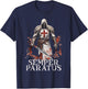 Catholic Knight Templar Crusader Cross T-Shirt - T-Shirt | Navy