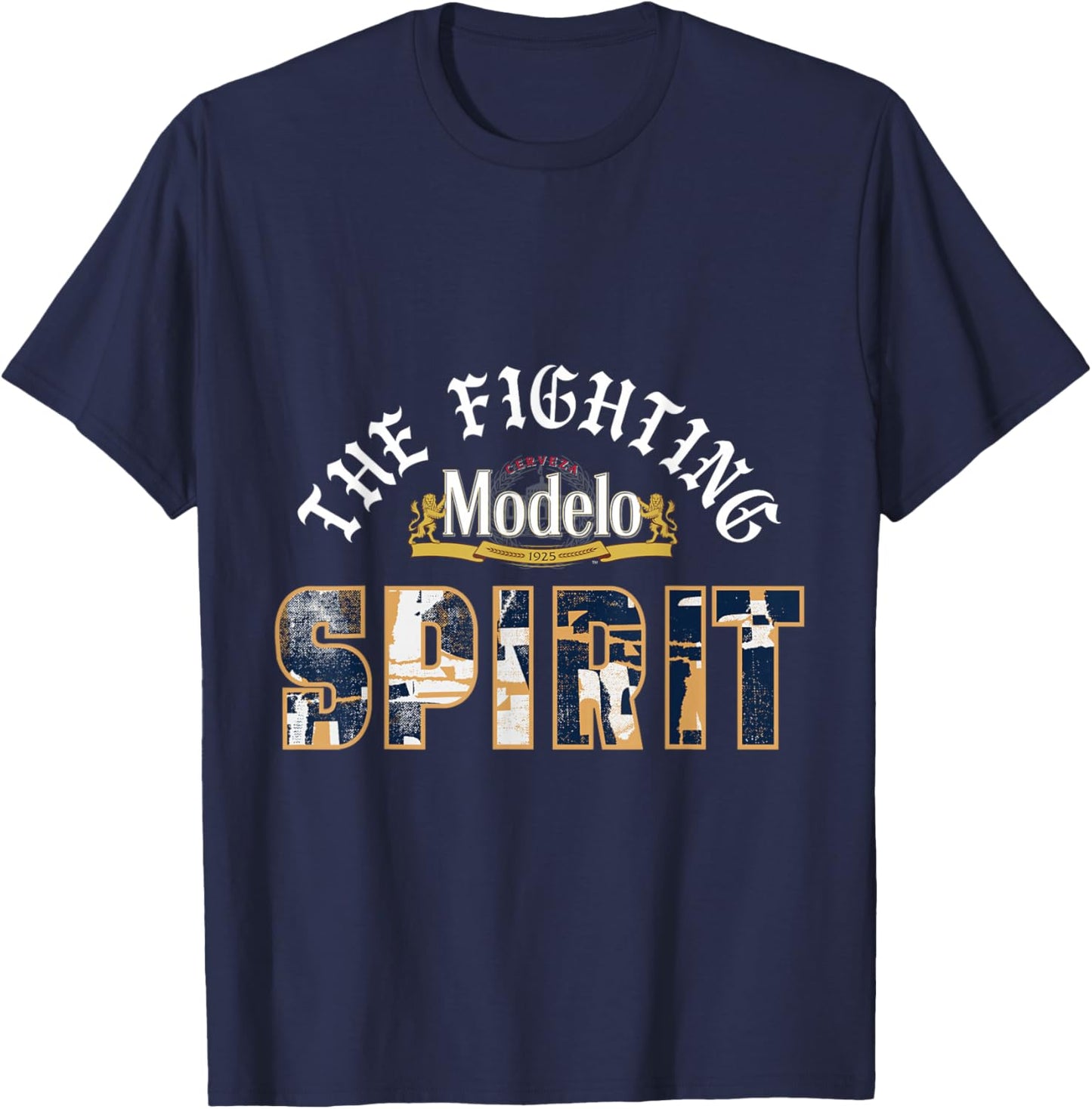 Modelo The Fighting Spirit T-Shirt - T-Shirt | Navy