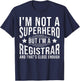 School Registrar T-Shirt - T-Shirt | Navy