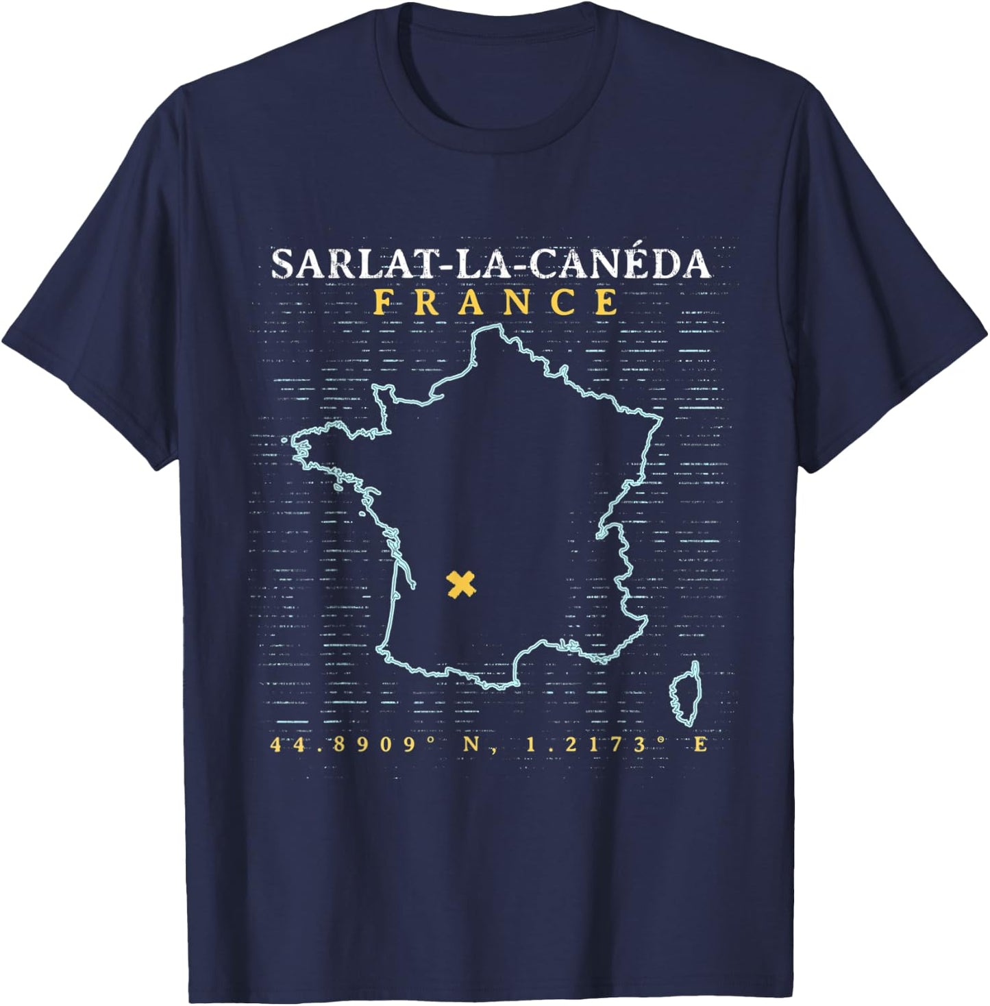 France Sarlat-la-Canéda T-Shirt - T-Shirt | Navy