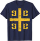 Palaiologos Emblem - Constantinople Byzantine T-Shirt - T-Shirt | Navy