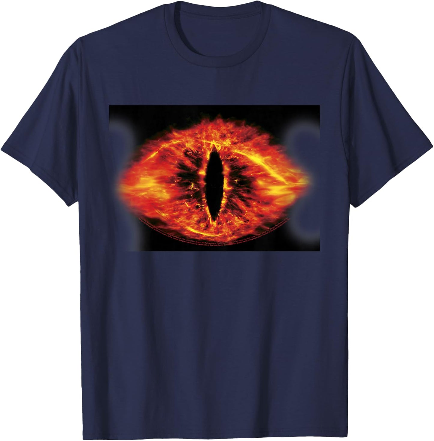 Kids The Lord of The Rings The Eye of Sauron T-Shirt - T-Shirt | Navy