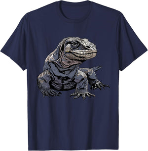 Komodo dragon T-Shirt - T-Shirt | Navy