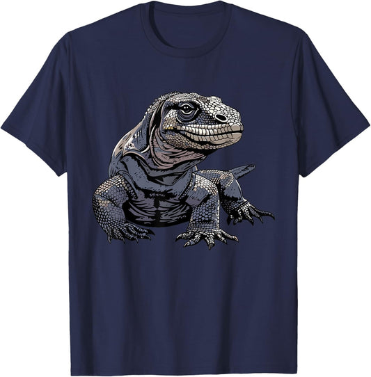Komodo dragon T-Shirt - T-Shirt | Navy