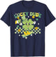 Lucky Dude Funny St Patrick's Day Kid Skateboarding Shamrock T-Shirt - T-Shirt | Navy