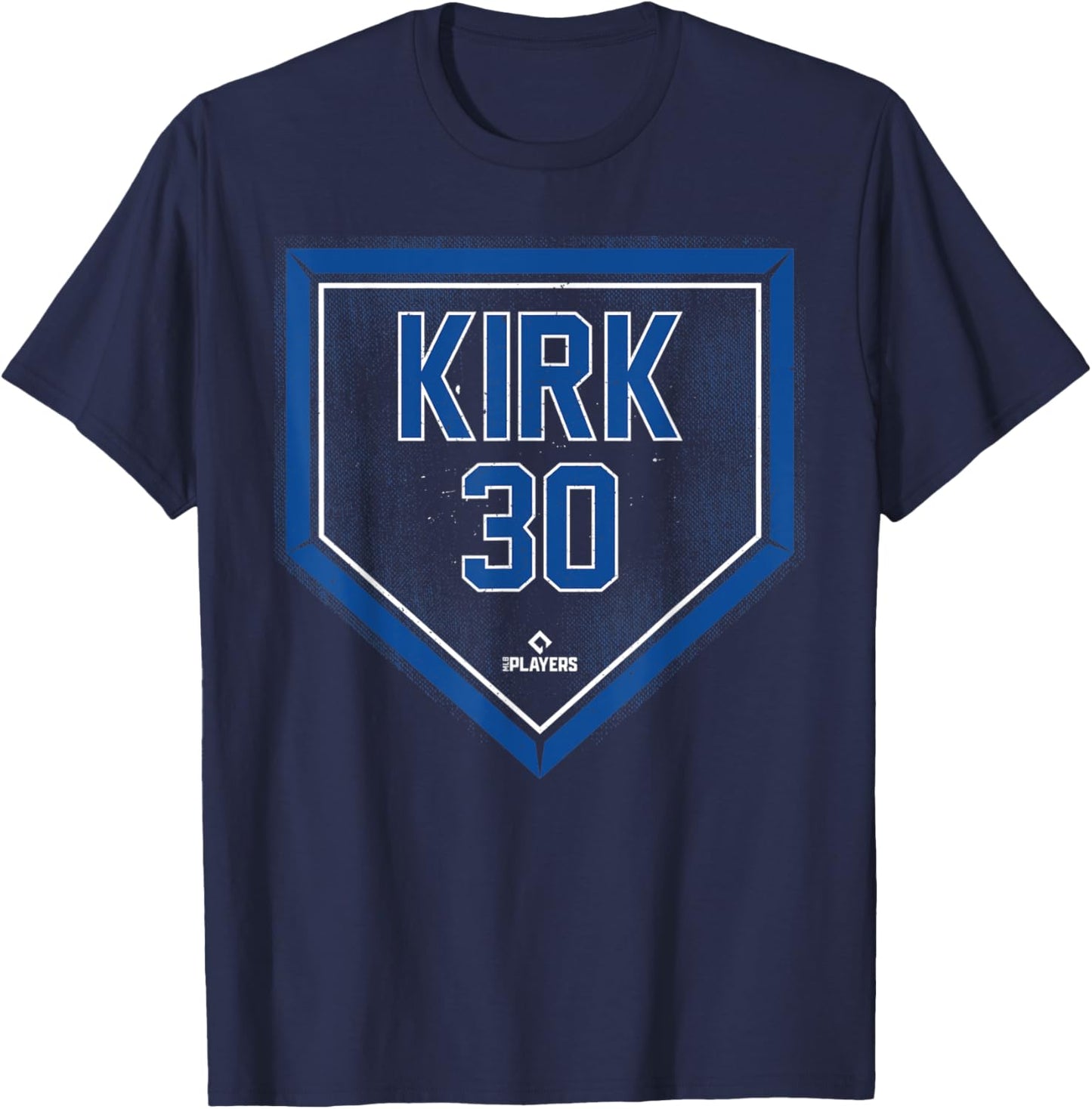 Alejandro Kirk Home Plate Gameday Alejandro Kirk Toronto T-Shirt - T-Shirt | Navy