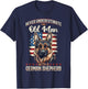 German Shepherd Dog Breed Pet Never Underestimate an Old Man T-Shirt - T-Shirt | Navy