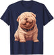 Shar Peis Dogs Dog Shar Pei T-Shirt - T-Shirt | Navy
