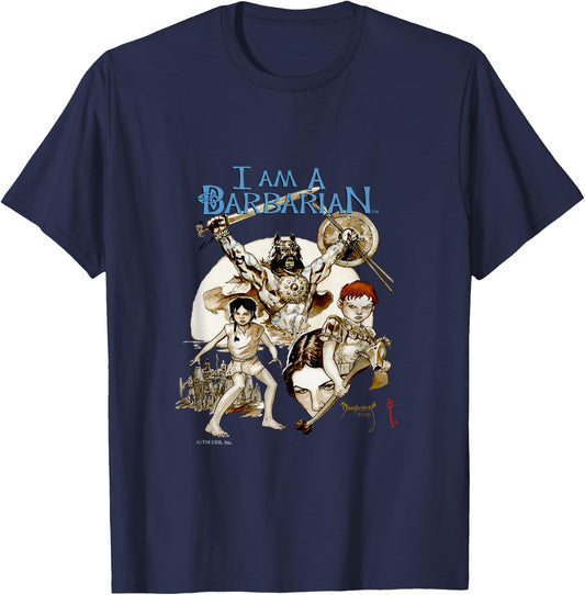 I Am A Barbarian T-Shirt - T-Shirt | Navy