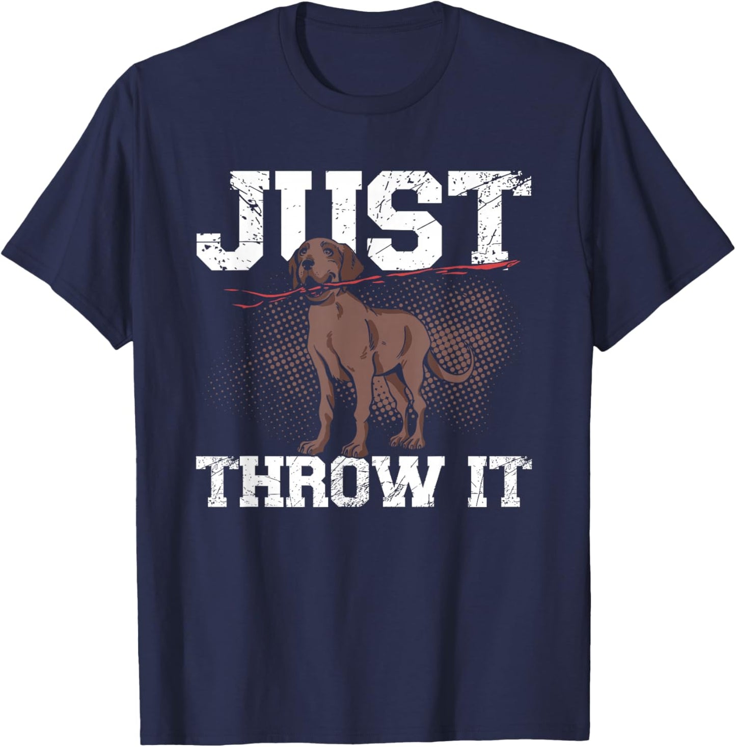 Just Throw It T-Shirt - T-Shirt | Navy