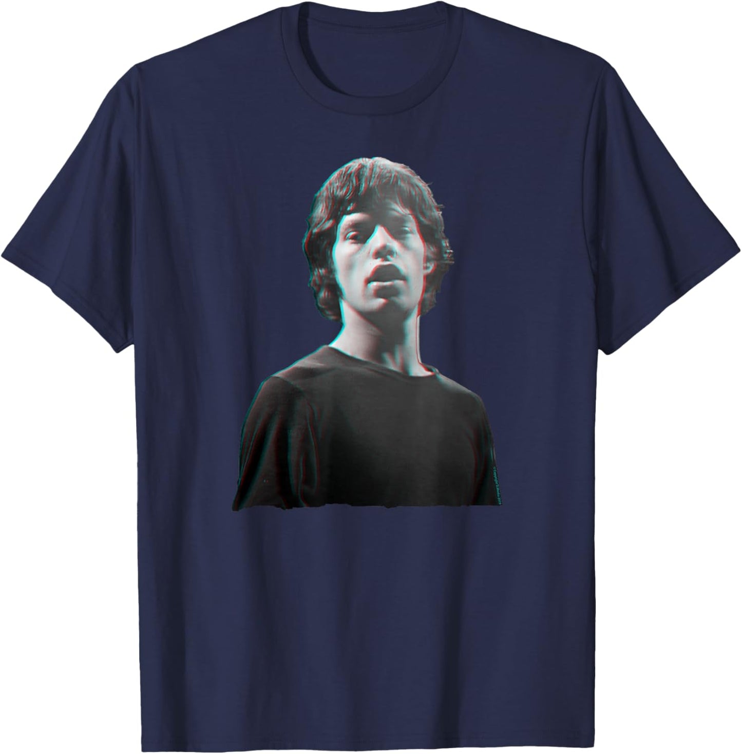 TV Times Mick Jagger von den Rolling Stones 1965 T-Shirt - T-Shirt | Navy