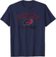 Carolina Hurricanes Vintage Hockey White Officially Licensed T-Shirt - T-Shirt | Navy