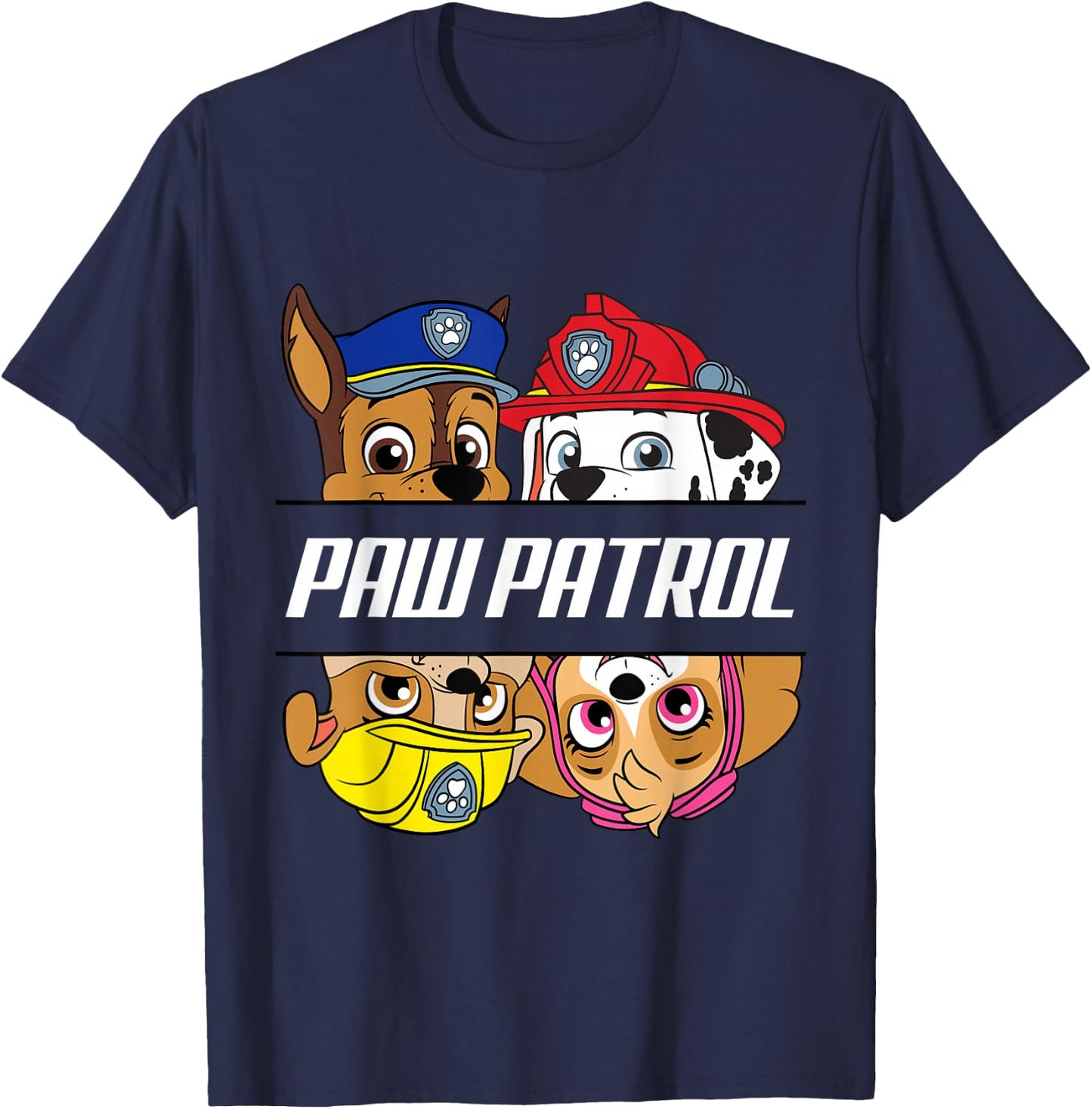 Paw Patrol No Pup Is Too Small T-Shirt - T-Shirt | Navy