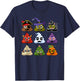 Poop's Halloween Costumes Funny T-Shirt - T-Shirt | Navy