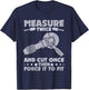 Floor Tiler Flooring Job Tile Man Tile Setter T-Shirt - T-Shirt | Navy