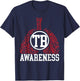 Tuberculosis Warrior Tuberculosis Awareness T-Shirt - T-Shirt | Navy