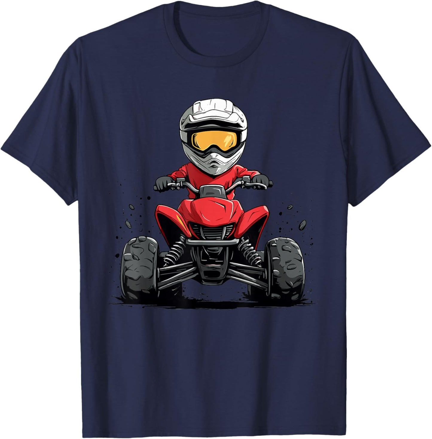 Kids 4 wheeler T-Shirt - T-Shirt | Navy
