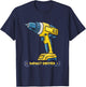 Impact Driver Illustration Art Enthusiast T-Shirt - T-Shirt | Navy