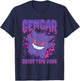 Pokémon Gengar Ghost Type 0094 Spooky Poster T-Shirt - T-Shirt | Navy