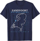 Netherlands Zandvoort T-Shirt - T-Shirt | Navy