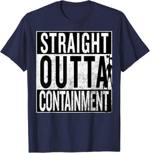 Containment Breach at the SCP Foundation T-Shirt - T-Shirt | Navy