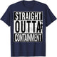 Containment Breach at the SCP Foundation T-Shirt - T-Shirt | Navy